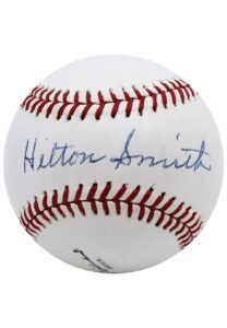 Hilton Smith Single-Signed Baseball