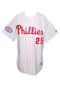 Home Run Hitters Replica Autographed Jerseys – Thome, Williams, Winfield, & McGwire