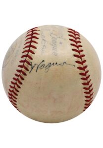 Honus Wagner Single-Signed ONL Baseball