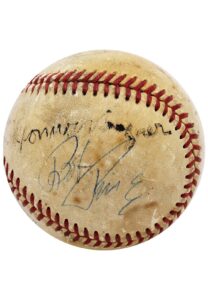 Honus Wagner & Stars Multi-Signed Baseball