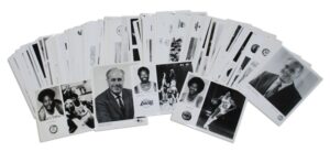 Huge Lot of NBA & College Basketball Press Photos