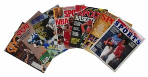 Huge Lot of Sports Illustrated, Sport Magazine & Sporting News Newspapers