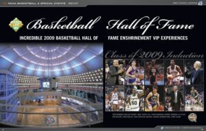 Incredible 2009 Basketball Hall of Fame Enshrinement VIP Experience for Two