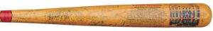 Incredible Yankee Stadium Commemorative Bat Autographed by 105 NY Yankees