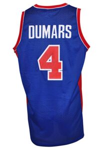 Isaiah Thomas & Joe Dumars Autographed Pistons Jerseys