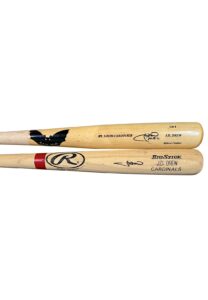 J.D. Drew St. Louis Cardinals Game-Ready & Signed Bats