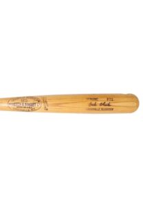 Jack Clark Game-Ready Bat