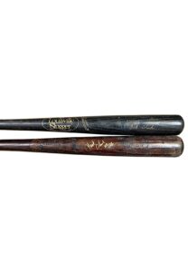 Jack Clark Game-Used & Signed Bats