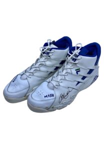 Jamal Mashburn Dallas Mavericks Game-Used & Signed Shoes