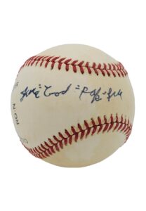 James “Cool Papa” Single Signed ONL Baseball