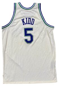 Jason Kidd Dallas Mavericks Autographed TBTC Jersey