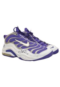 Jason Kidd Phoenix Suns Game-Used and Autographed Sneakers