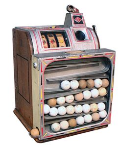 Jennings 25¢ “Golf Ball Vendor” Slot Machine