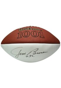 Jim Brown Single-Signed Wilson Football