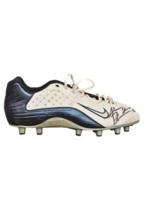 Jim Flanigan, Dorsey Levens, Jake Plummer and Junior Seau Game-Used and Autographed Cleats