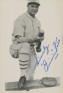 Jimmie Foxx Autographed 3.5″ x 5.5″ Photo Postcard