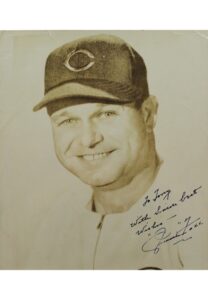 Jimmie Foxx Autographed & Inscribed B&W Photo