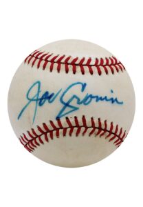 Joe Cronin Single-Signed OAL Baseball