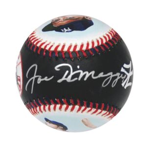 Joe DiMaggio Autographed Jolene Jessie Hand Painted Baseball