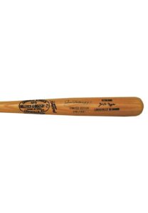 Joe DiMaggio Autographed Limited Edition “1941” Bat