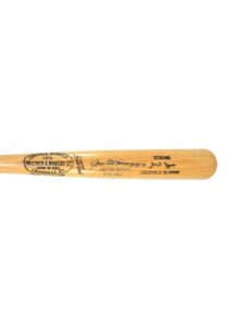 Joe DiMaggio Autographed Limited Edition Bat