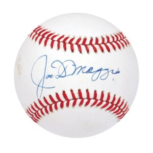 Joe DiMaggio Single-Signed Baseball