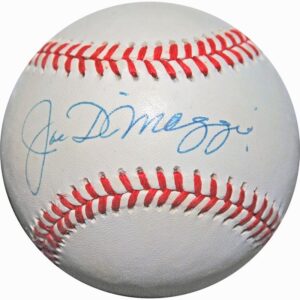 Joe DiMaggio Single-Signed Baseball