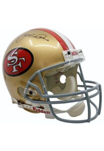 Joe Montana San Francisco 49ers Autographed Full Size Helmet