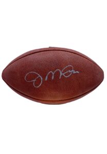 Joe Montana Single-Signed Wilson Football