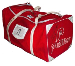 Joe Morgan’s Personal Philadelphia Phillies Used & Autographed Travel Bag