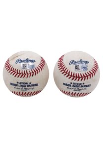 Joey Votto Cincinnati Reds Game-Used Home Run Baseballs