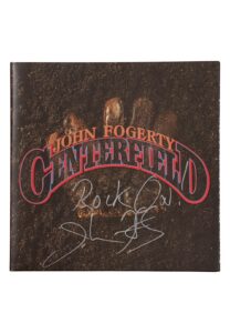 John Fogerty “Centerfield” Autographed & Inscribed LP