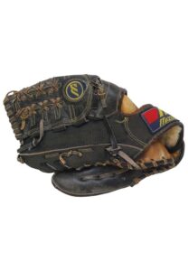 John Franco Game-Used & Autographed Glove