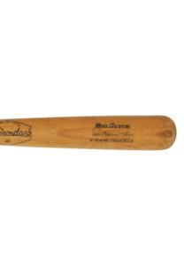 John “Hammer” Milner Game-Used Bat