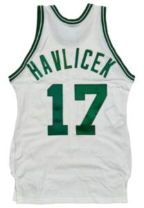 John Havlicek Boston Celtics Post Career Team-Issued Home Jersey