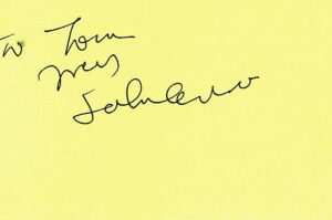 John Lennon & Yoko Ono Autographed Index Cards