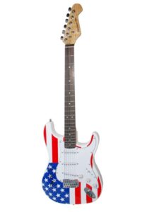 Jon Bon Jovi Signed “Stars & Stripes” Electric Guitar