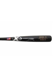 Josh Beckett Florida Marlins Game-Ready Autographed Bat