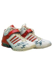 Josh Smith Game-Used & Twice Autographed Sneakers