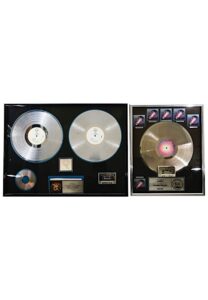 Journey “Escape” & Van Halen “Balance” Multi-Platinum Album Sales Awards