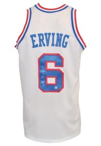 Julius “Dr. J” Erving Philadelphia 76ers Autographed Jersey