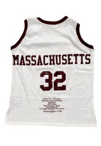 Julius “Dr. J” Erving Signed LE UMass Stat Jersey