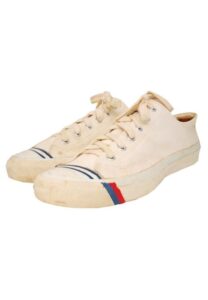 “Jumbo” Jim Eakins ABA Game-Used Sneaker Lot – Oaks, Squires & Nets