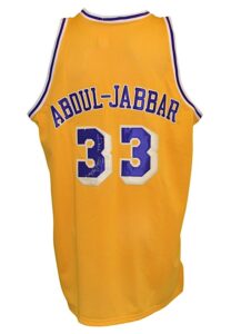 Kareem Abdul-Jabbar Autographed Lakers Jersey