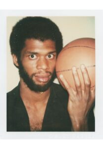 Kareem Abdul-Jabbar Original Polaroid By Andy Warhol