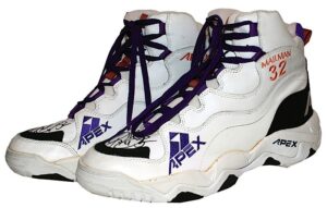 Karl Malone Utah Jazz Game-Used Sneakers