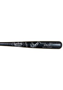 Ken Griffey Jr. Seattle Mariners Game-Issued & Signed Bat