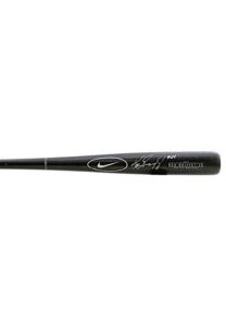 Ken Griffey Jr. Seattle Mariners Game-Used & Autographed Bat