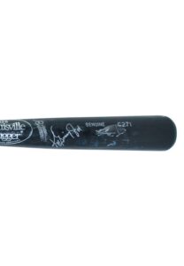 Ken Griffey Jr. Seattle Mariners Game-Used & Autographed Bat