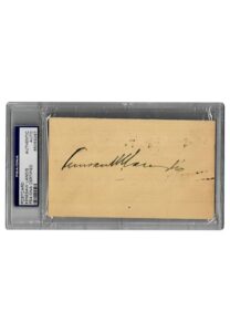 Kenesaw Landis Autographed Post Card